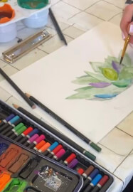 Botanical Watercolour Painting Class for Beginners