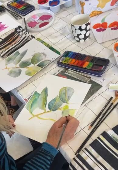 Botanical Watercolour Painting Class for Beginners