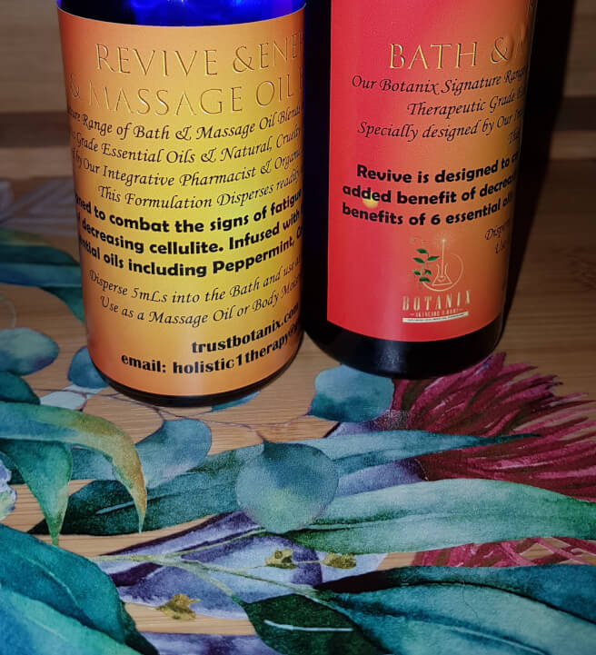 Botanix Bath / Body / Massage Oils 100mL