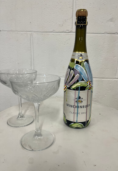 Bottle Painting Class for Hens Parties