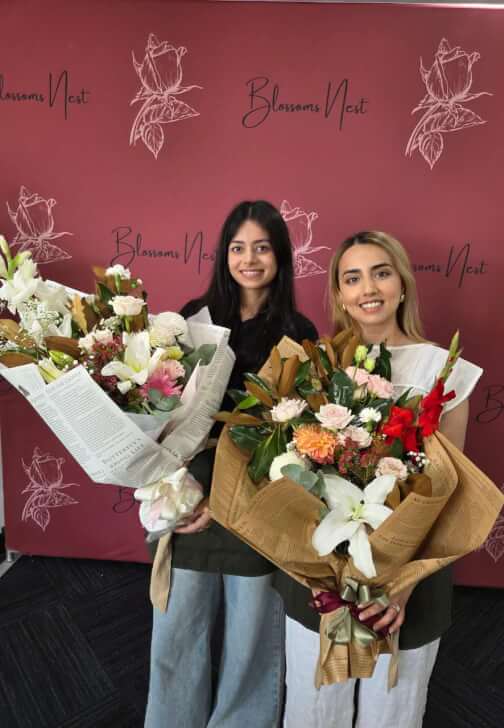 Bouquet Flower Arrangement Class