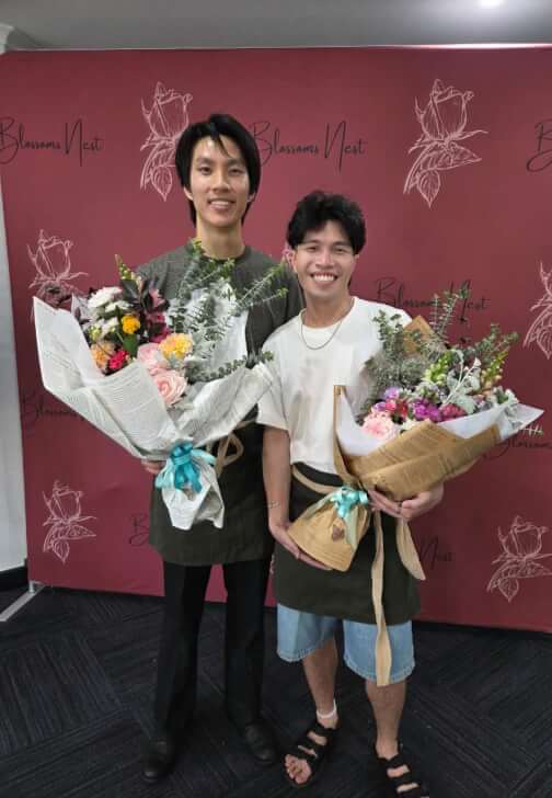 Bouquet Flower Arrangement Class