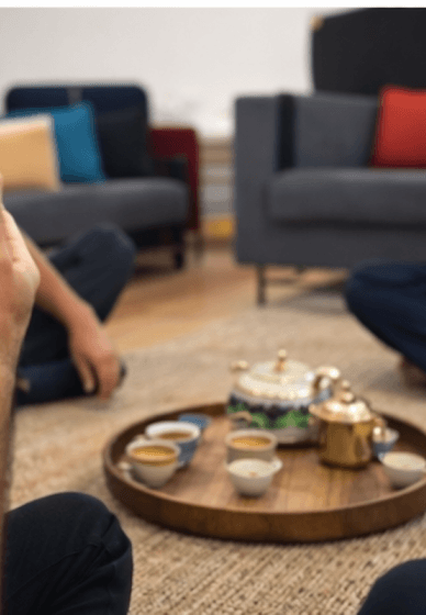 Breathwork and Tea at Home