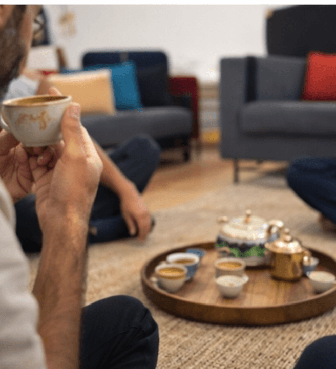 Breathwork and Tea at Home