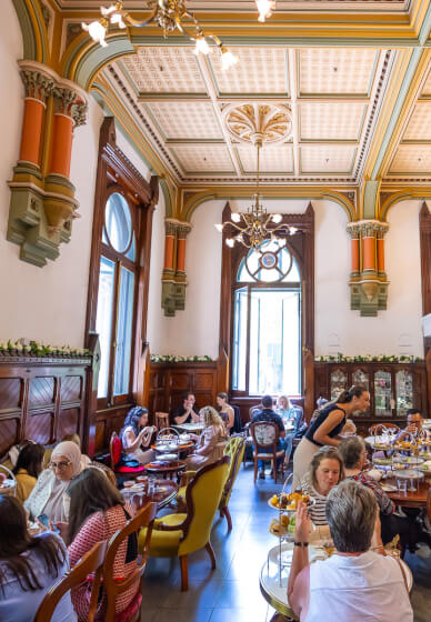 Brushstrokes and High Tea with Collins Coffee House