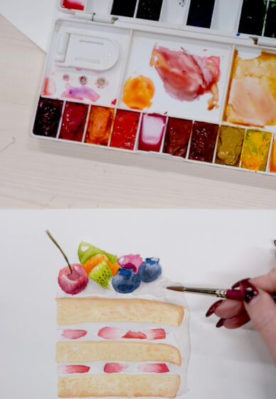 Brushstrokes and High Tea with Collins Coffee House