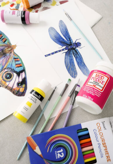 Bugs and Butterflies: A Nature-Inspired Craft and Painting Workshop