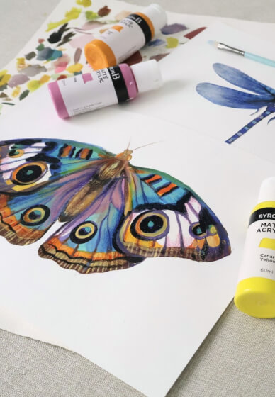 Bugs and Butterflies: A Nature-Inspired Craft and Painting Workshop
