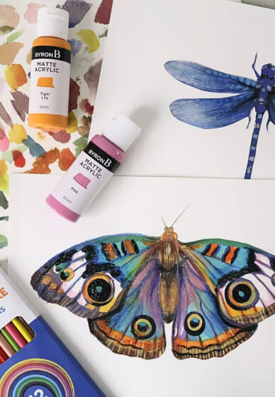 Bugs and Butterflies: A Nature-Inspired Craft and Painting Workshop