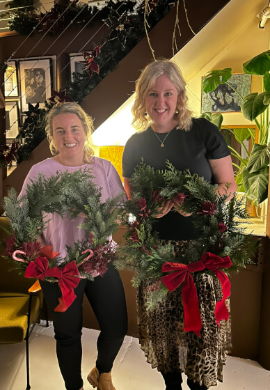 Build a Fresh Christmas Wreath Workshop