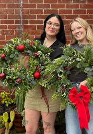 Build a Fresh Christmas Wreath Workshop