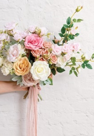 Build Your Own Artificial Bridal Bouquet Floristry Workshop