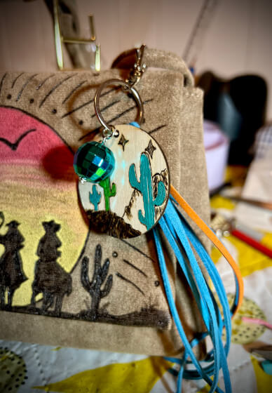 Burn a Cross-Body Purse (Pyrography)
