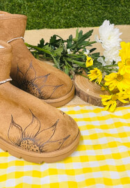 Burn Your Boots - a Pyrography Winter Special Event Workshop