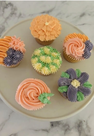 Buttercream Cupcake Decorating Class