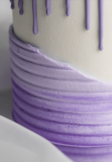 Buttercream Drip Cake Masterclass: Combed Cake Design