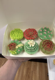 Buttercream Succulent Cupcake Decorating Workshop