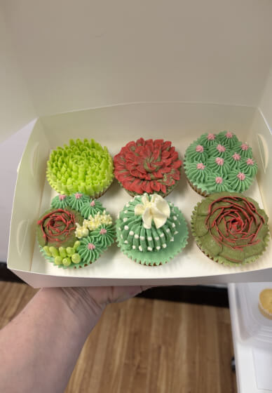 Buttercream Succulents Piping Workshop