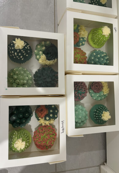 Buttercream Succulents Piping Workshop