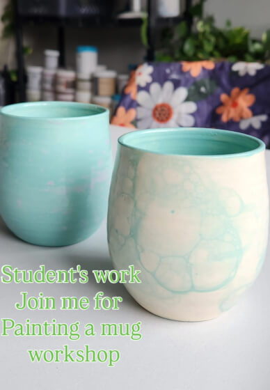 BYO Pottery Painting and Glazing Workshop