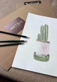 Cacti and Succulent Drawing Workshop
