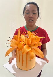 Cake Decorating Class: Fresh Flowers