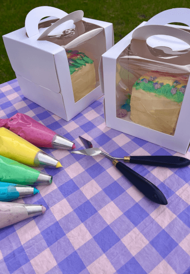 Cake Paint and Sip Workshop
