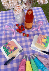 Cake Paint and Sip Workshop