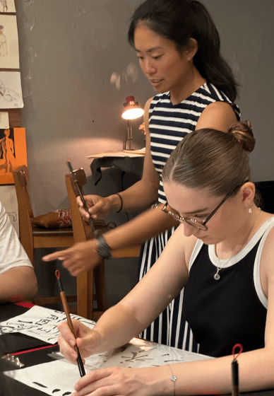 Calligraphy Workshop: Ink, Brush and Good Vibes