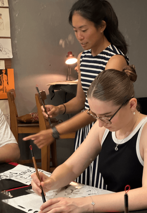 Calligraphy Workshop: Ink, Brush and Good Vibes