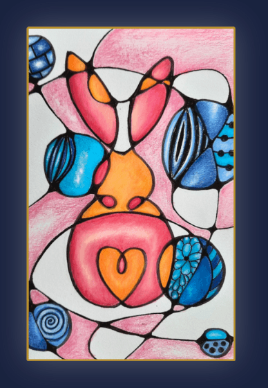Calm Kids, Creative Minds: Neurographic Animal Companion Art