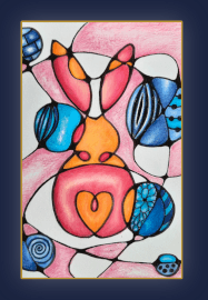 Calm Kids, Creative Minds: Neurographic Animal Companion Art