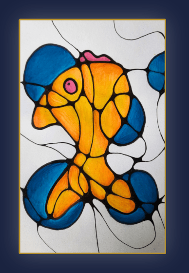 Calm Kids, Creative Minds: Neurographic Animal Companion Art