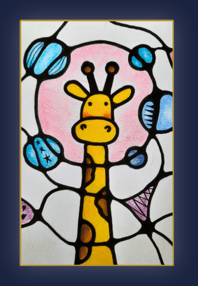 Calm Kids, Creative Minds: Neurographic Animal Companion Art