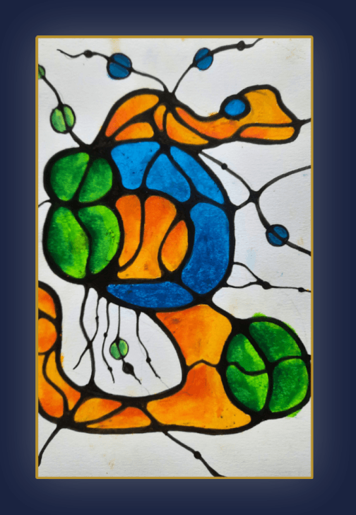 Calm Kids, Creative Minds: Neurographic Animal Companion Art