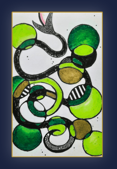 Calm Kids, Creative Minds: Neurographic Animal Companion Art