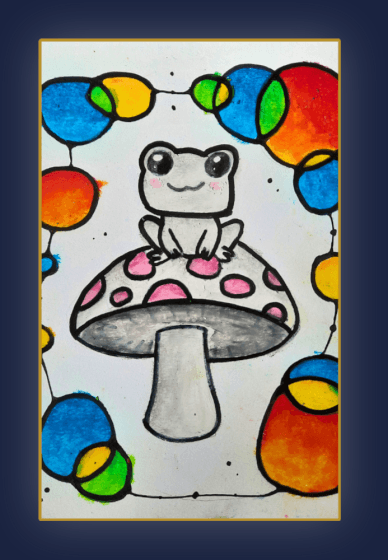 Calm Kids, Creative Minds: Neurographic Animal Companion Art