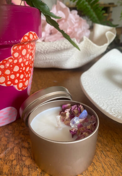 Candle and Bath Salts Class