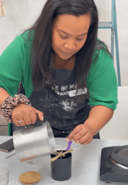 Candle and Fragrance Workshop with Wine and Cheese