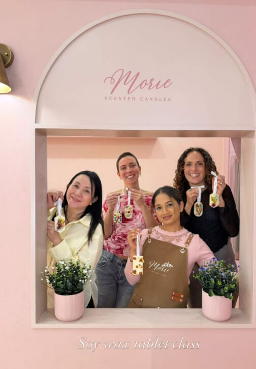 Candle Making Class: Soy Wax Flower Tablets