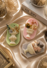 Candle Making Class: Soy Wax Flower Tablets