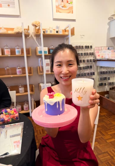 Candle Making Class with High Tea