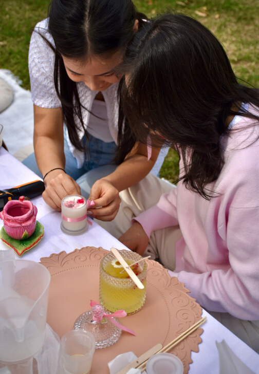 Candle Making Picnic Workshop