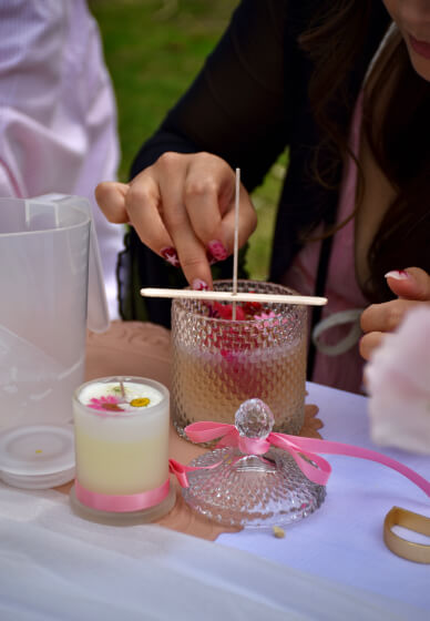Candle Making Picnic Workshop