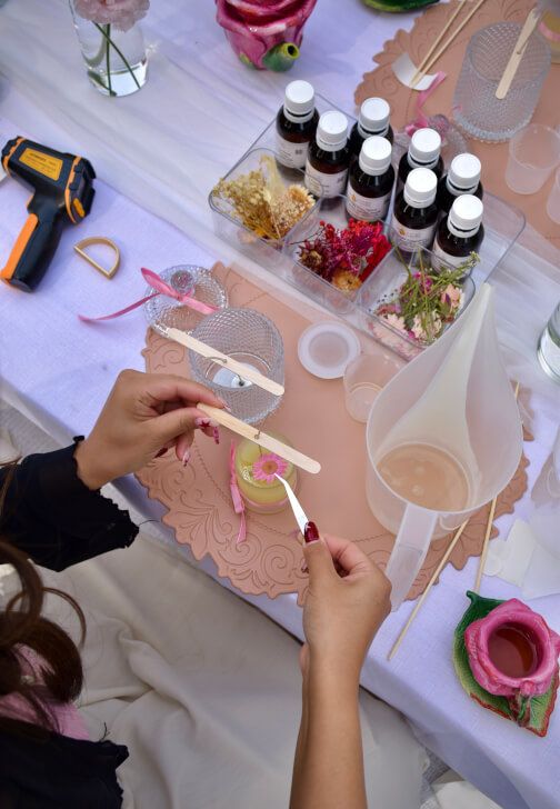 Candle Making Picnic Workshop