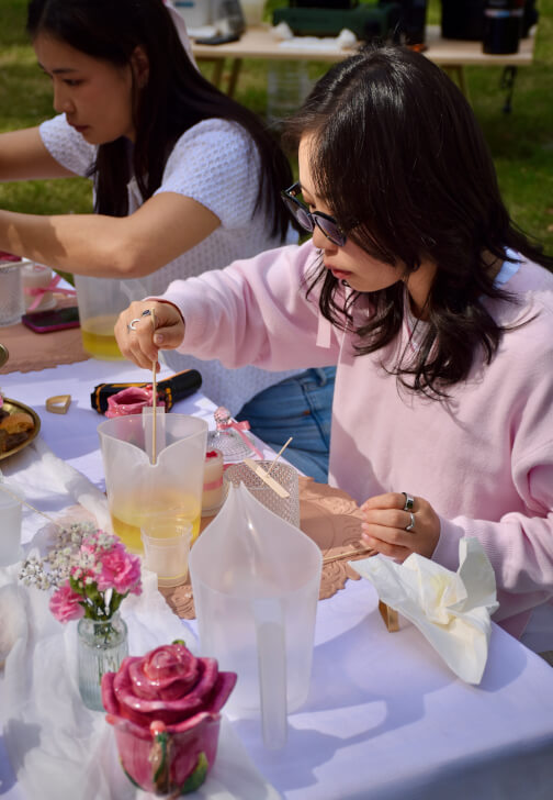Candle Making Picnic Workshop