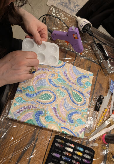 Canvas Painting Kit: Laced with Love