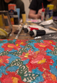 Canvas Painting Kit: Laced with Love