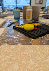 Canvas Painting Kit: Laced with Love