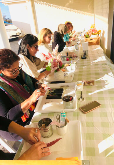 Card Making with Everlasting Blooms Workshop